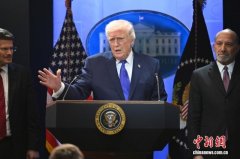 特朗普宣称伊朗向美国送上